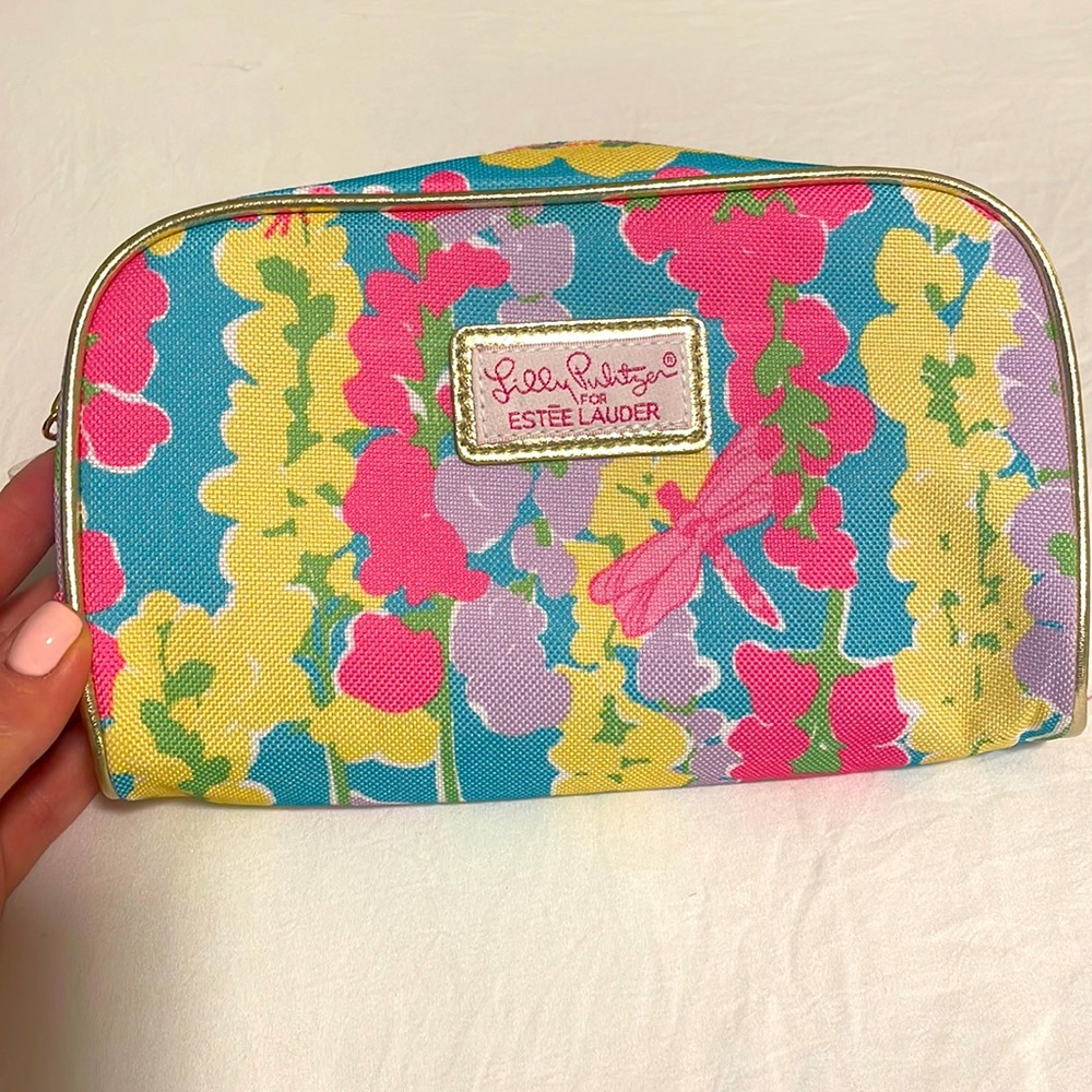 Lilly Pulitzer for Estée Lauder cosmetic bag